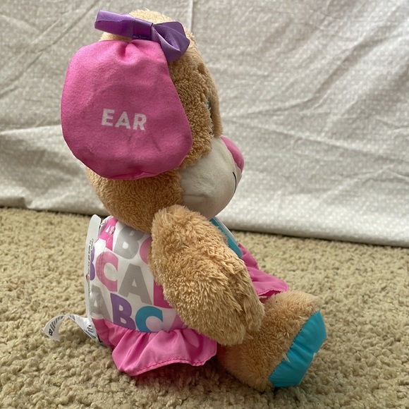Fisher-Price Plush Sis Baby Toy w/Smart Stages Learning Content, Laugh & Learn - Picture 6 of 14